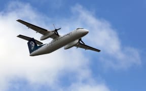 Air New Zealand plane.