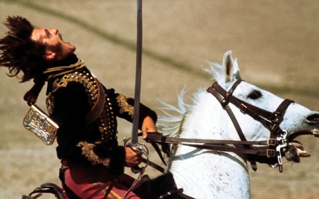 A still from the 1968 film Charge of the Light Brigade