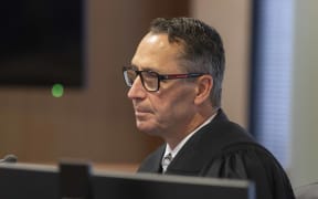 29022024 Photo RICKY WILSON/STUFF/POOL
Whakaari White Island court hearing sentencing
Judge Evangelos Thomas