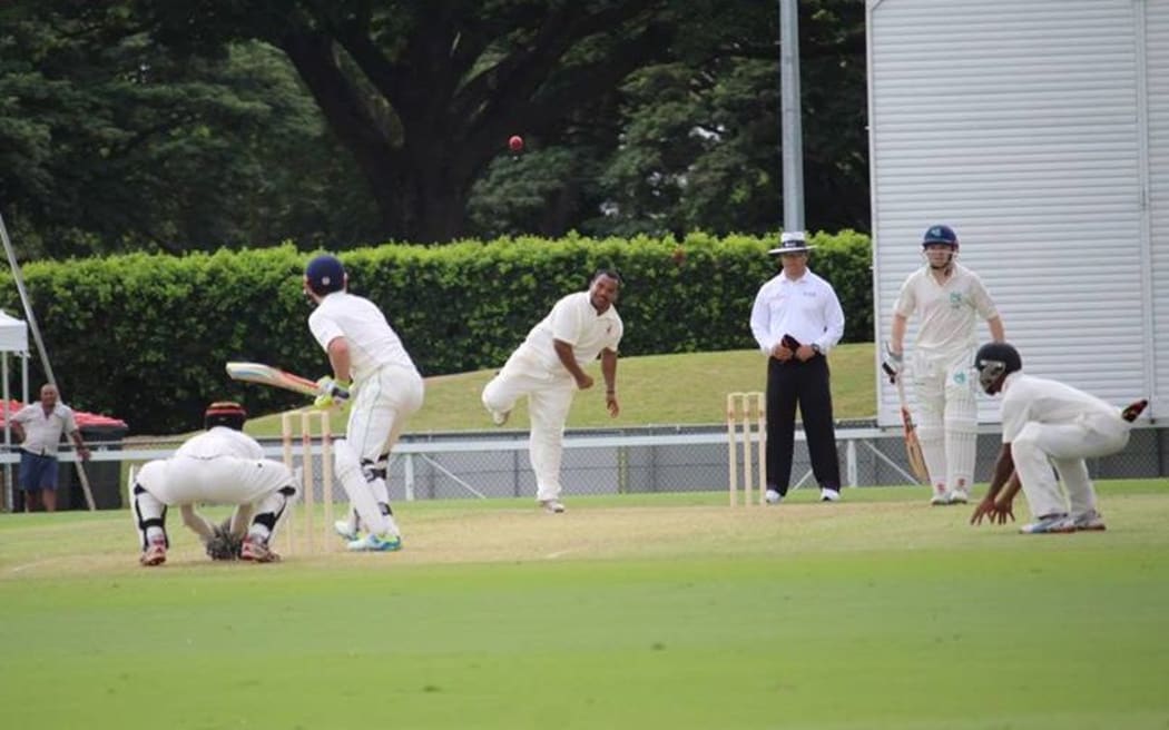 Papua New Guinea and Ireland during day one of their Intercontinental Cup match in Townsville.