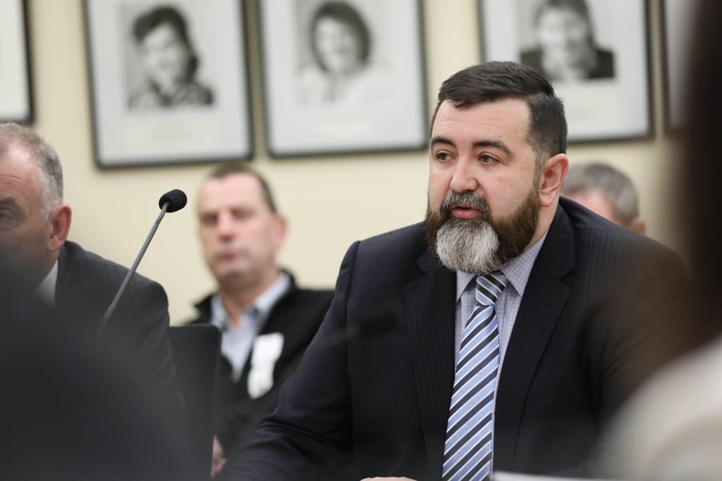 Clerk of the House of Representatives, David Wilson in estimates hearings for budget 2019