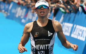 New Zealand triathlete Andrea Hewitt.
