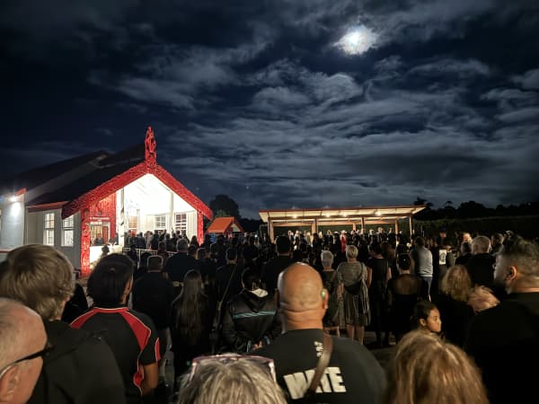 Manuhiri from across the motu descend onto Te Tii Marae for Waitangi commemorations. (Waitangi 2026)