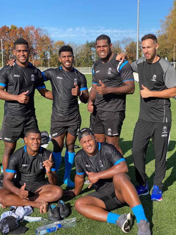 The Flying Fijians are in camp in Limoges, France.