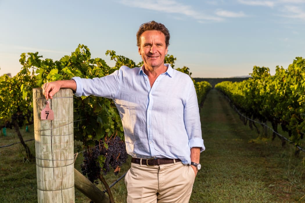 Hawke's Bay wine grower John Bostock.