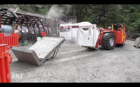 Work begins to break through first barrier in Pike River Mine
