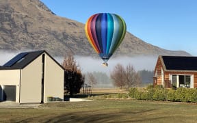 File photo of balloon taken around two  weeks ago near Lake Hayes.