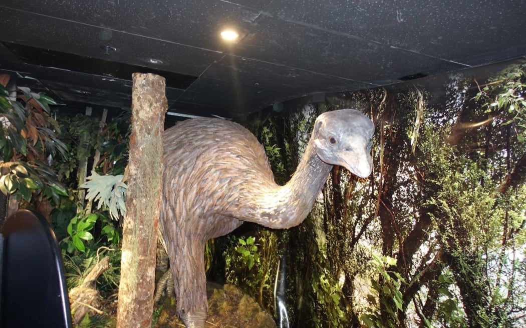 Inside the Time Tunnel ride.