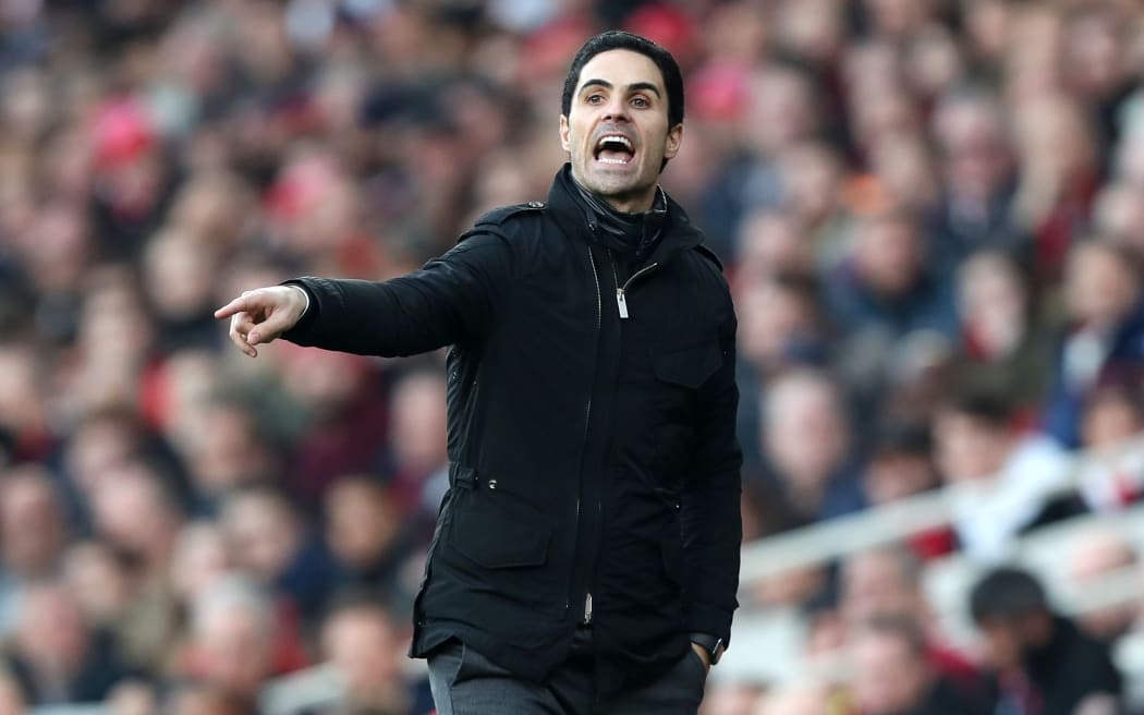 Arsenal manager Mikel Arteta