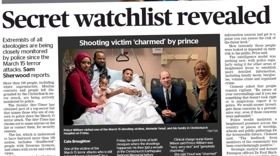 The Sunday Star Times' front page scoop has alarmed the Police.