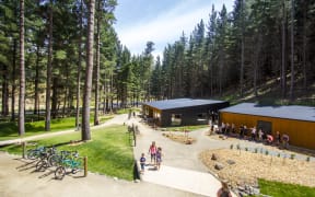 An artist's impression of the adventure park at Rangituhi.