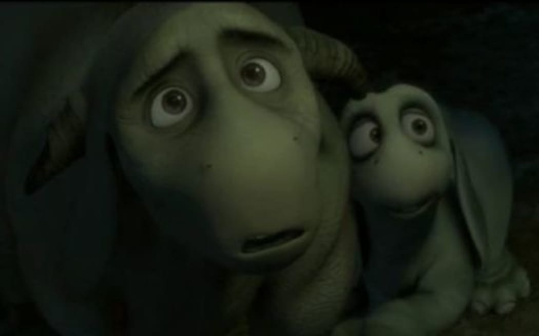 A screen grab from Huhu's trailer for Beast of Burden.