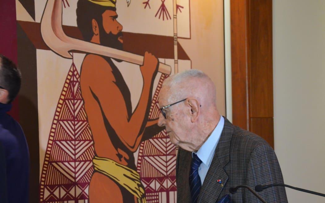 Jean Leques of New Caledonia's Committee of Elders