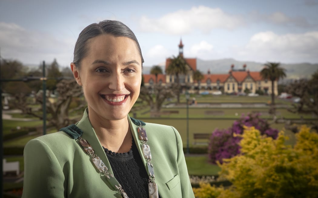 Rotorua mayor Tania Tapsell will join Fisher Wang in working with the youth council.