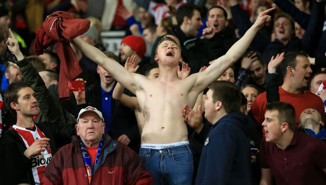 Sunderland football fans