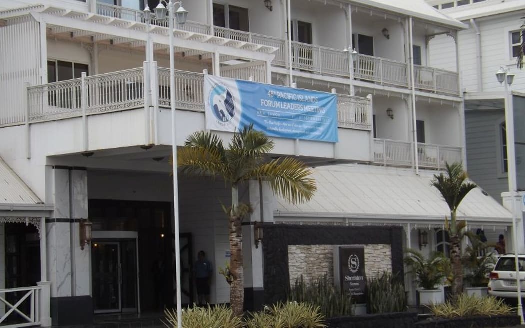 Samoa’s Sheraton Aggie Grey’s hotel and Bungalows in Apia.