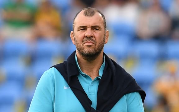 Argentina rugby coach Michael Cheika.