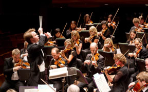 NZ Symphony Orchestra and Musical Director, Pietari Inkinen.