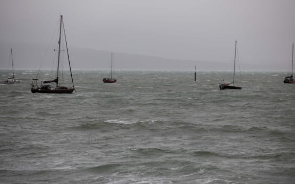 Wet weather in Auckland