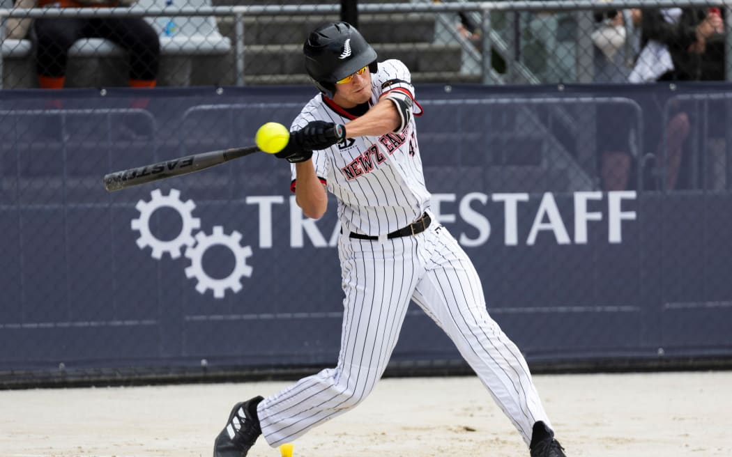 New Zealand Black Sox Cole Evans