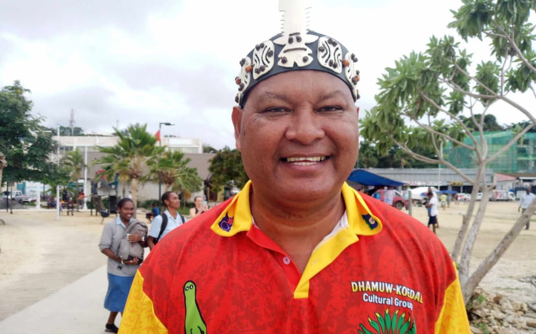 Alick Tipoti attended MAcfest, the Melanesian Arts and Culture Festival.