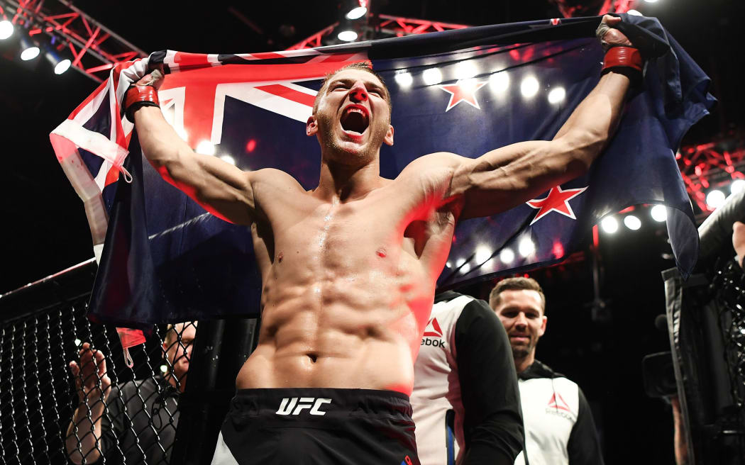 New Zealand mixed martial artist Dan Hooker.