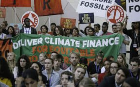 Youth activists lead the Equitable Fossil Fuel Phase Out (EFFPO) activity at the Conference of Parties (COP28) in Dubai.