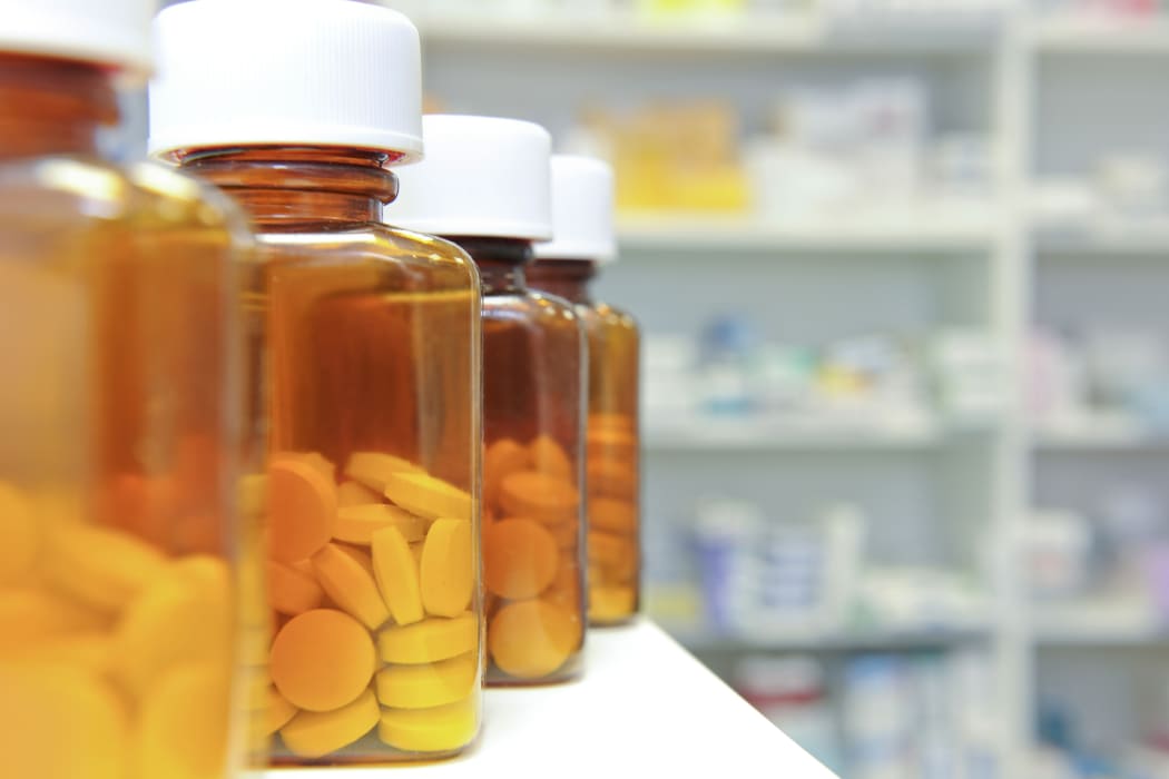 Bottles of pills
