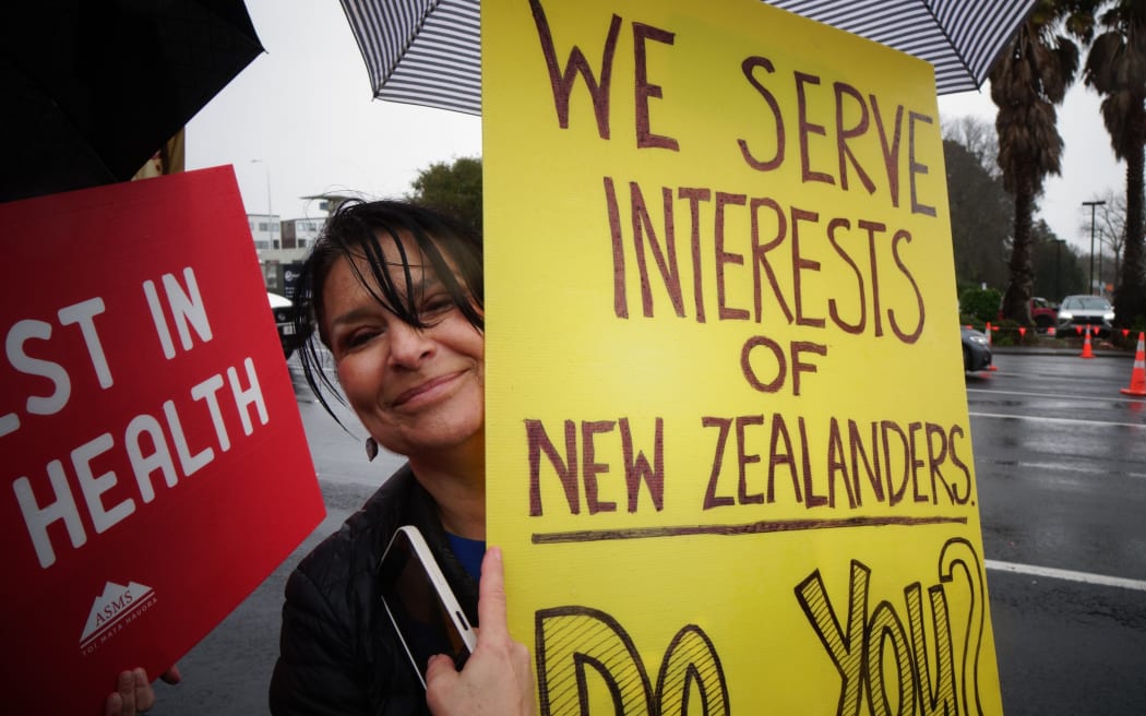Senior Doctors Strike in Auckland.