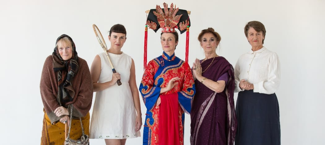 Crows Feet dancers in 'Hakari - The Dinner Party'