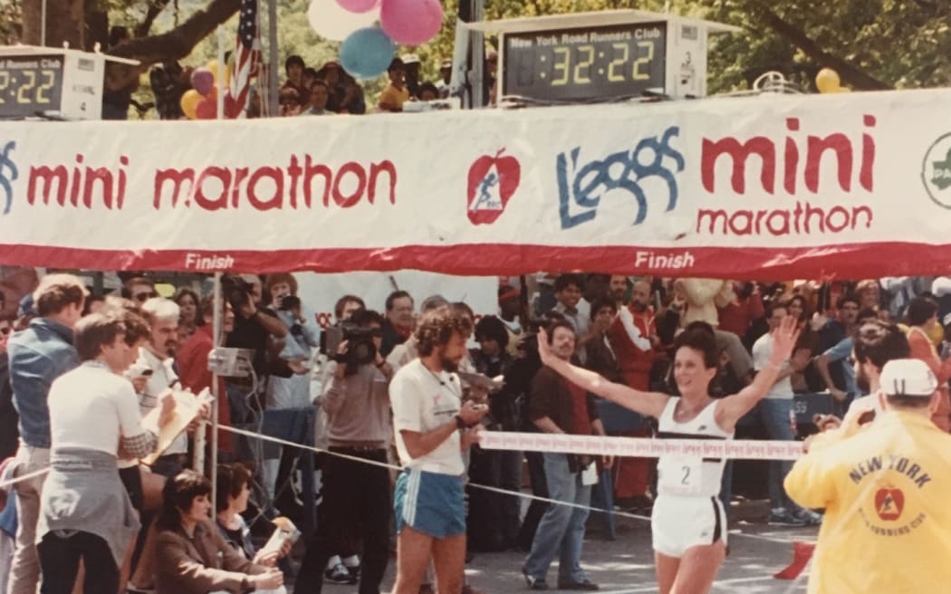 Anne Audain, 1983 NYC womens 10K