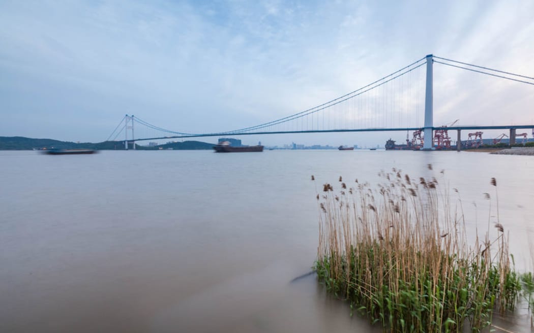 A ship carrying more than 450 people has sunk in the Yangtze River.