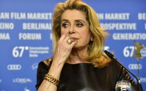 French actress Catherine Deneuve.