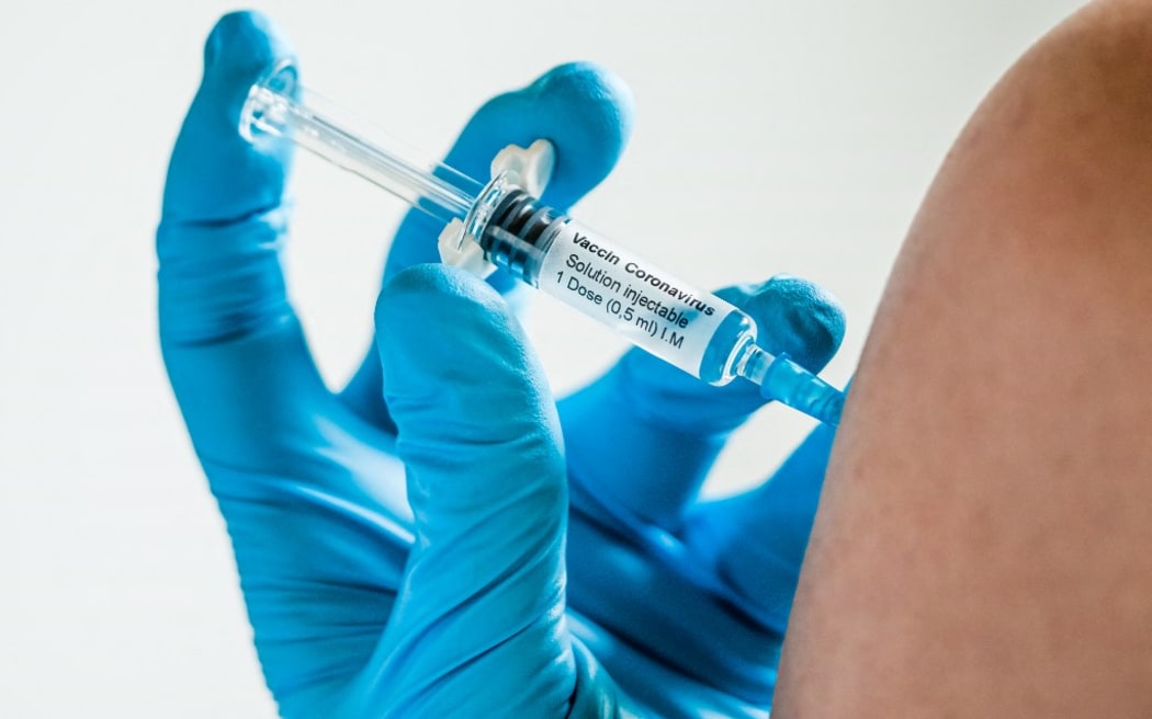 Vaccination against Covid-19. 
Paris, France (Photo by VOISIN / Phanie / Phanie via AFP)