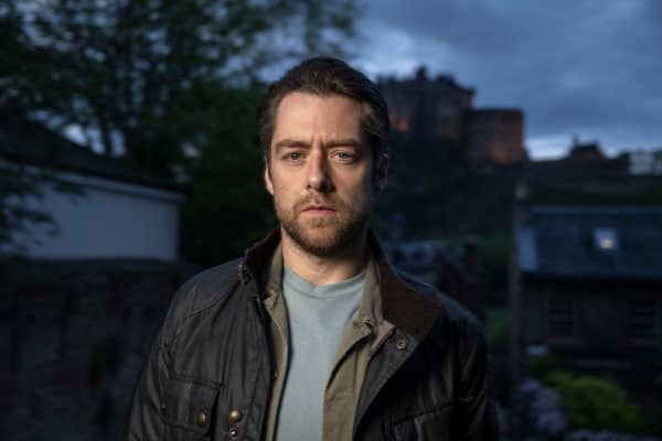 While "it's a little bit weird for fans" that the character of John Rebus is a much younger man in the BBC's 2024 TV series Rebus, Ian Rankin says, the lead actor Richard Rankin has amazing charisma.