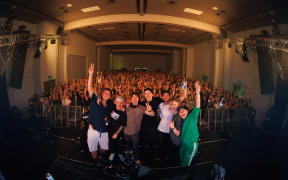 Camo and Krooked and crew at Immersion in Wellington.