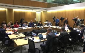 The Finance and Expenditure Committee hears submissions on gun law reform. April 2019