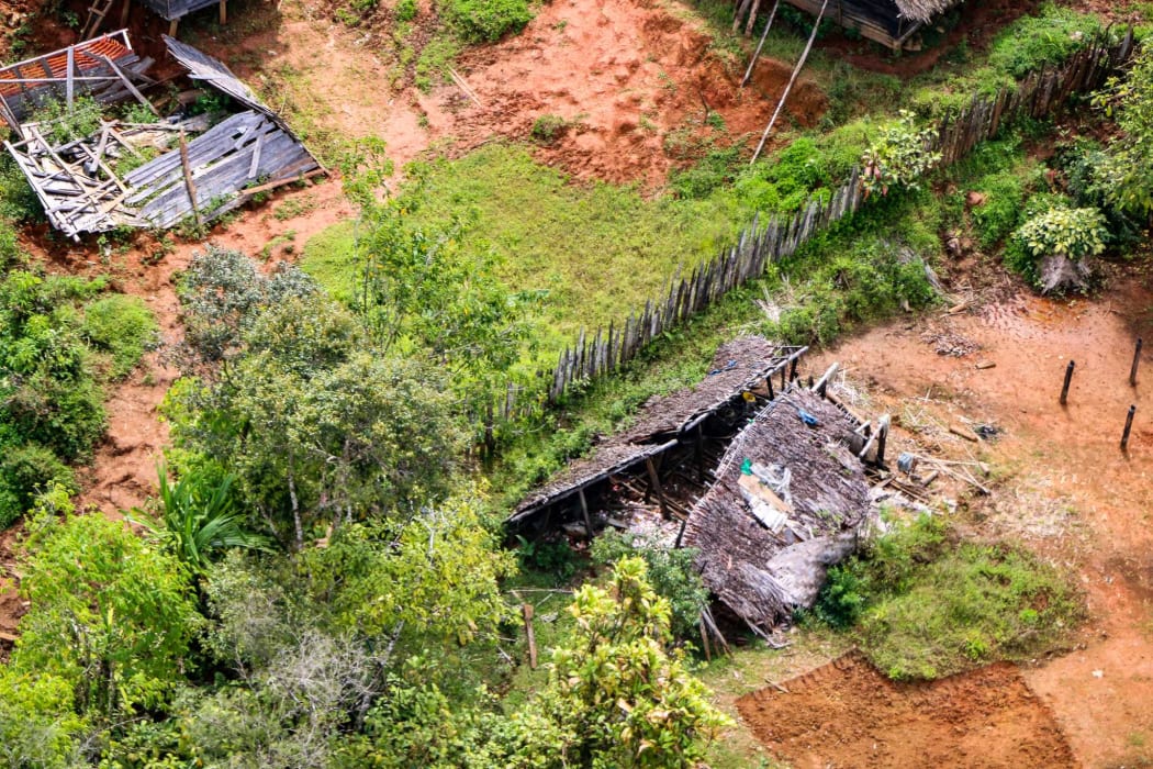 Earthquake damage in Yalanda village, Southern Highlands, August 2018.