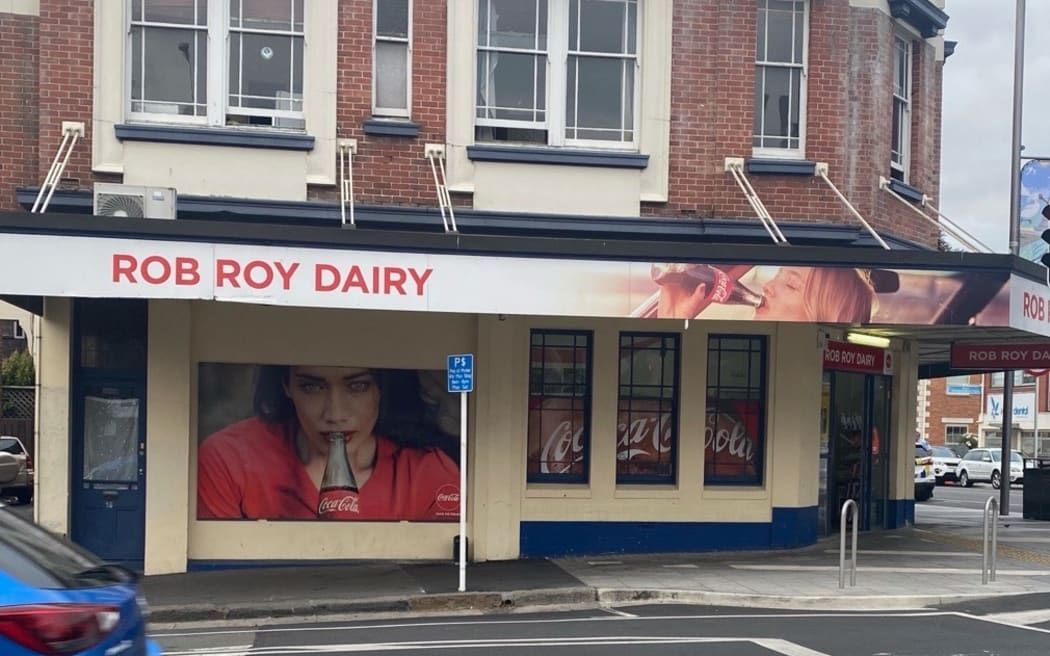 The Rob Roy dairy in the heart of Dunedin.