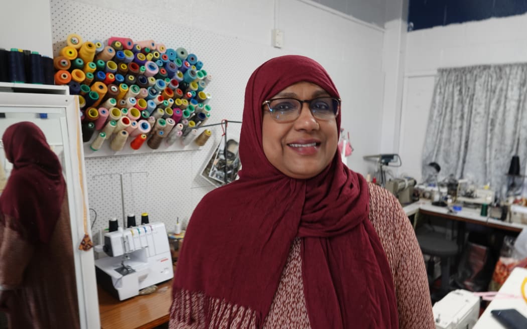 Razak's Sewing and Alterations owner Rawina Razak says her customers are unimpressed with the effect on parking.