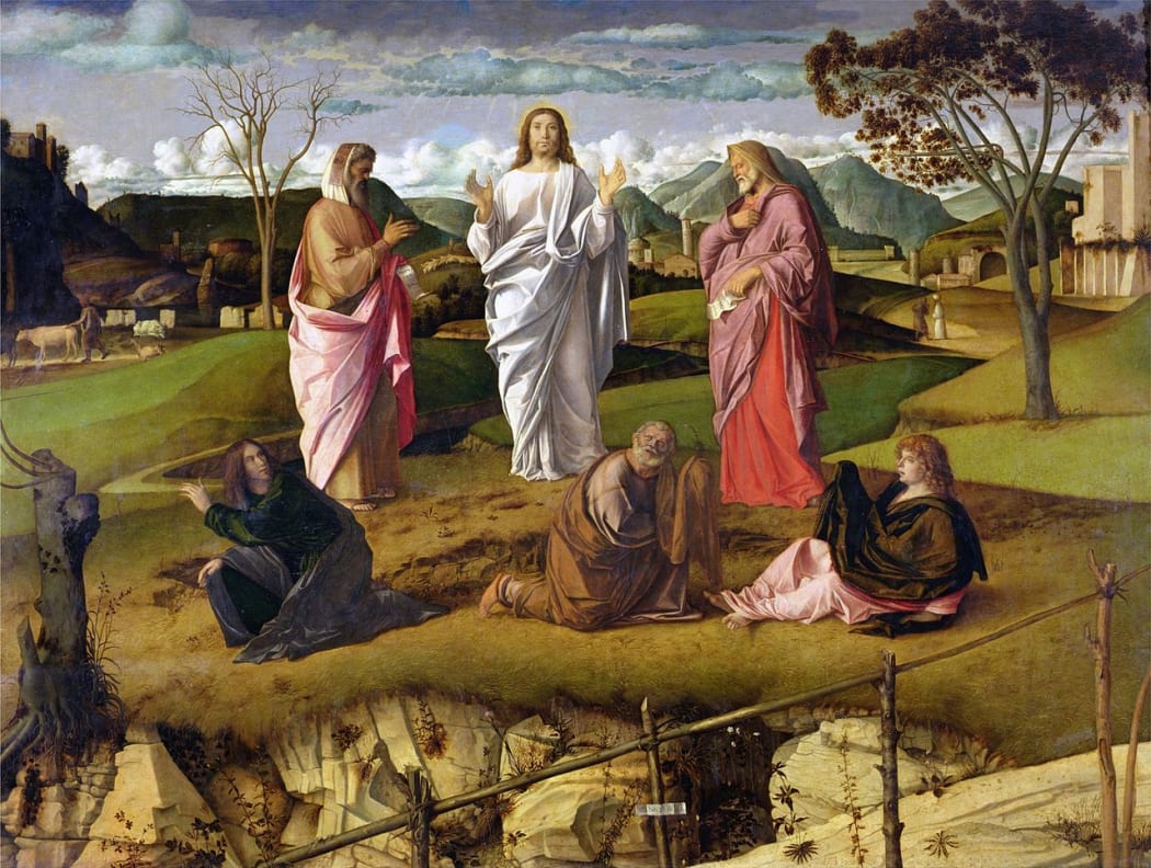 Transfiguration of Christ - Bellini, c.1497