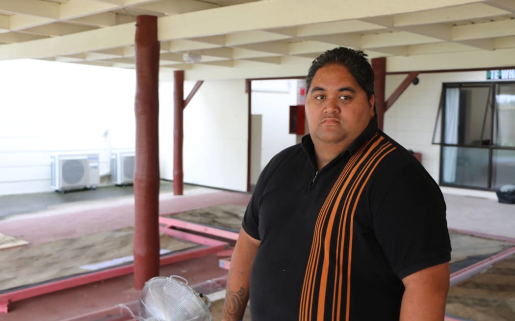 Reporter Jamie Tahana visits Rangatira Marae, in the flood-ravaged community of Te Karaka, where whanau are trying to preserve what taonga they could salvage. Pictured: Whitiaua Ropitini