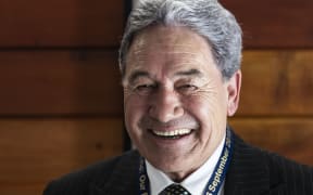 Deputy Prime Minister Winston Peters speaks to NZ media on arrival in Nauru for the Pacific Islands Forum.