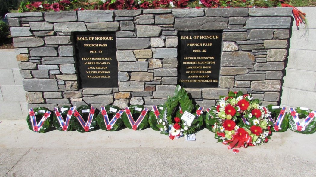 Angela Fitchett researched the stories of the young men who were lost as part of the French Pass memorial wall project.