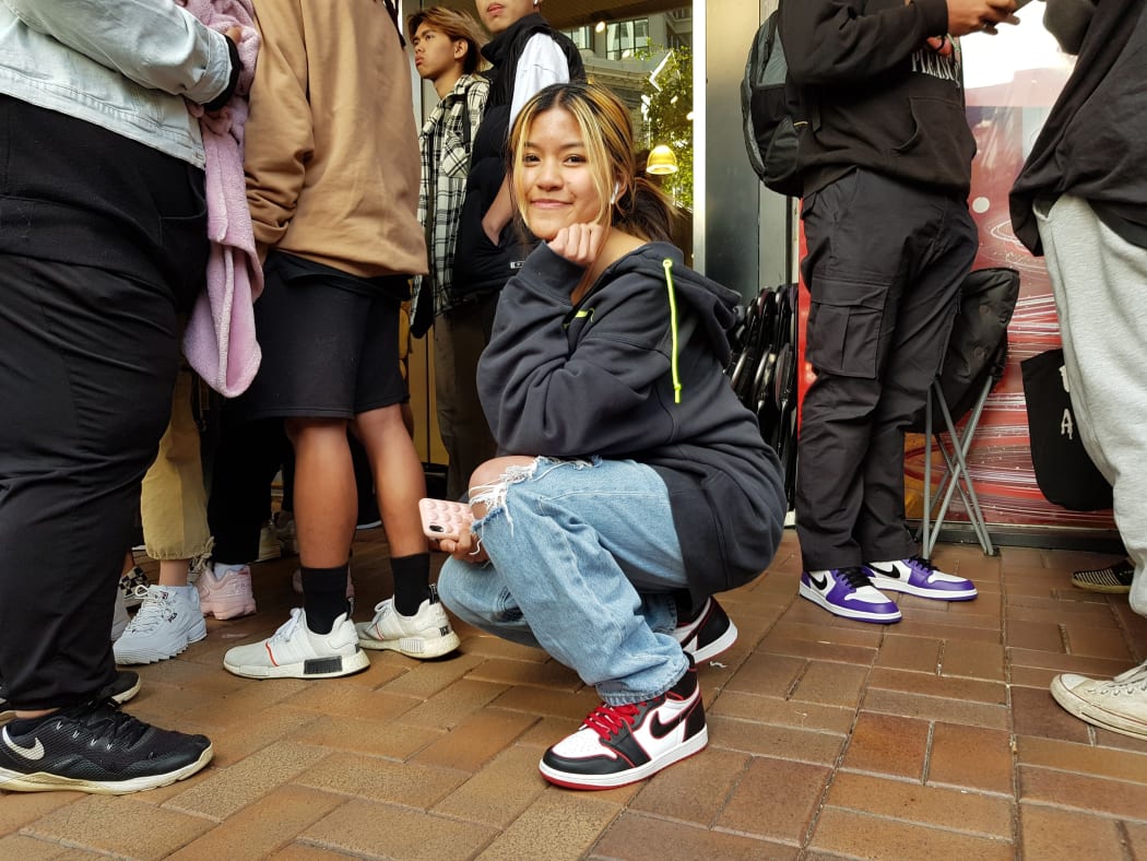 Francheska Pangan said her dad is also a 'sneakerhead' and she hopes to follow in his footsteps.