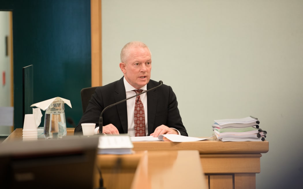 Former MSD Chief Executive Brendan Boyle at the High Court in Auckland