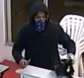 The suspect in the Whau Valley robbery.
