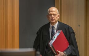 Justice Cameron Mander.

Sentencing for Brenton Tarrant on 51 murder, 40 attempted murder and one terrorism charge.

PHOTO: JOHN KIRK-ANDERSON