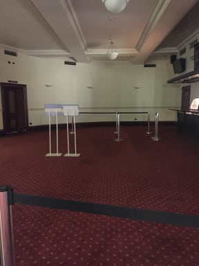 The bar closed at 9.55pm