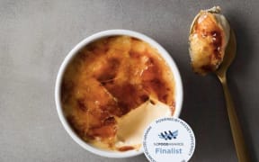 Deer milk crème brûlée